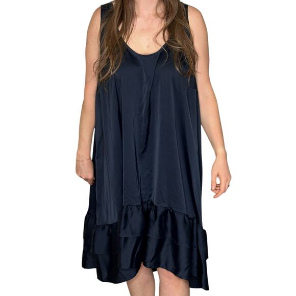 UNIVERSAL STANDARD Navy Blue Taza Trapeze Dress Size Large US 22-24 - Picture 2 of 11